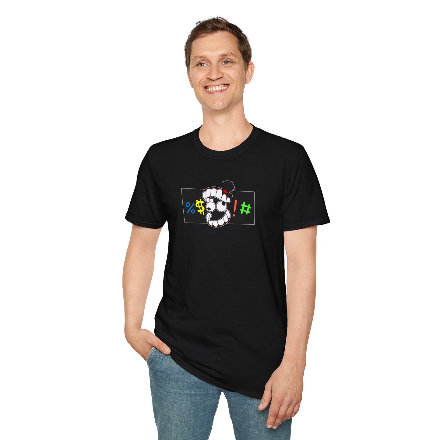 Censor Bleep Softstyle T-Shirt