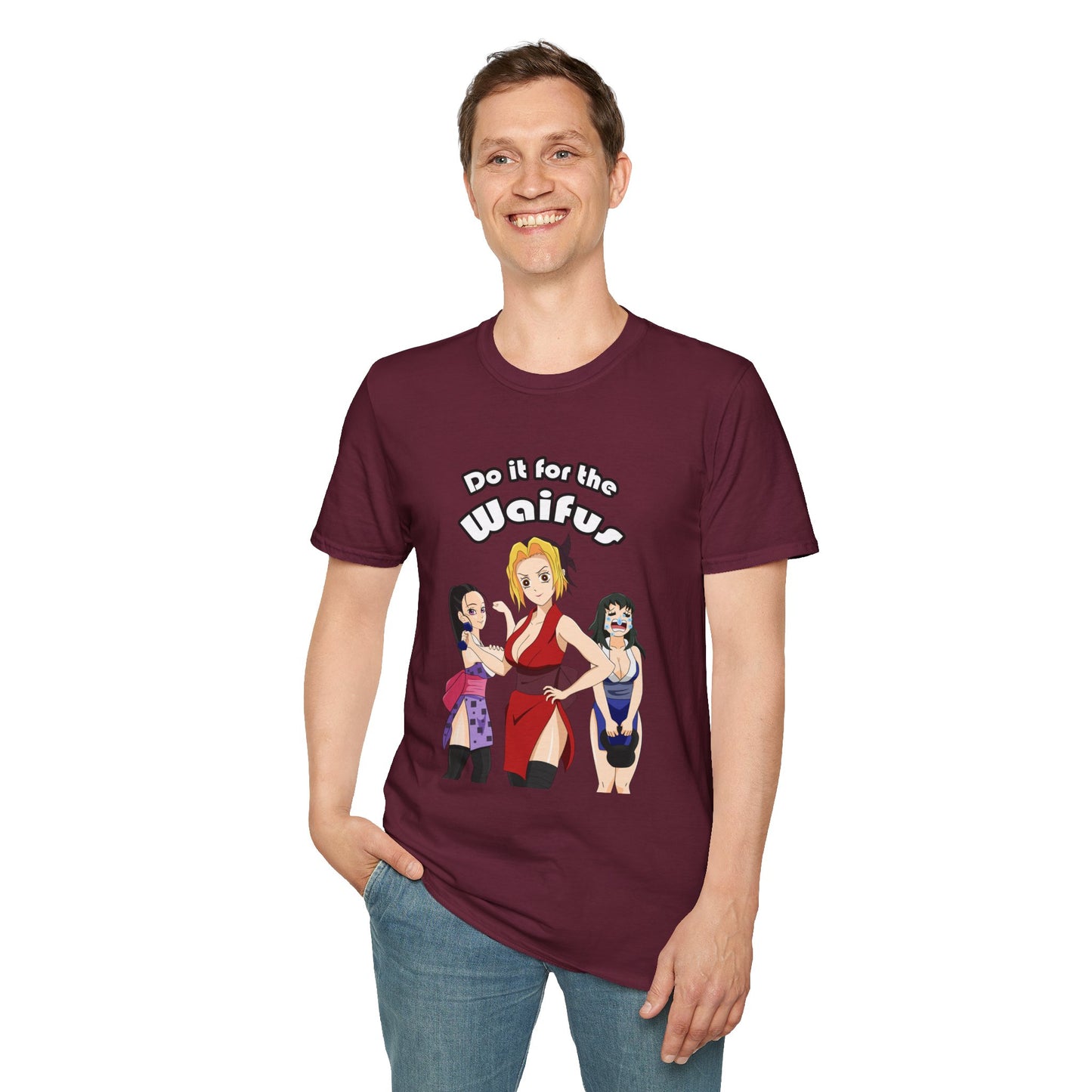 Do It For The Waifus - Softstyle T-Shirt
