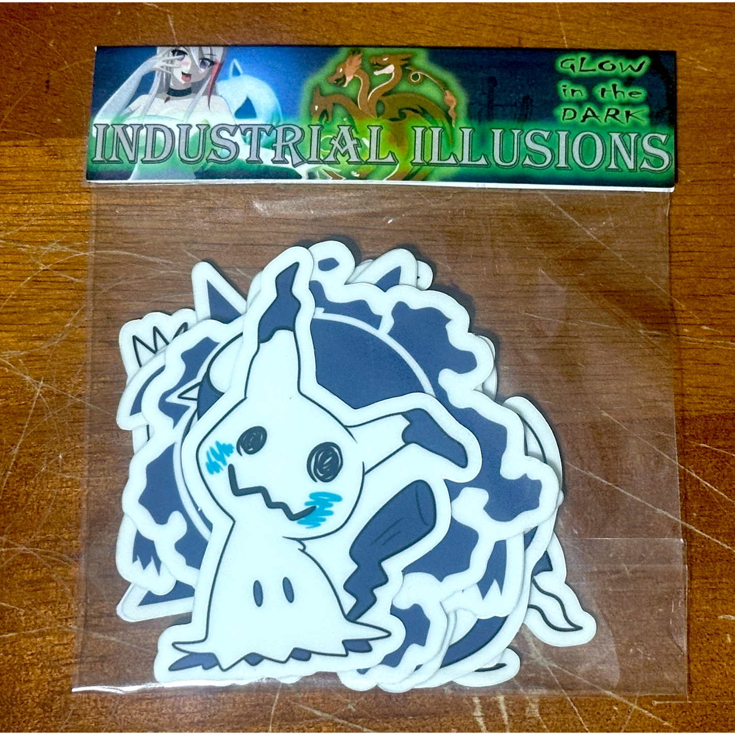 Pokemon Glow in the Dark Ghost Set