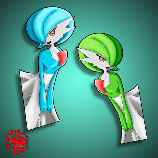 Heart Holo Gardevoir Side Peeker