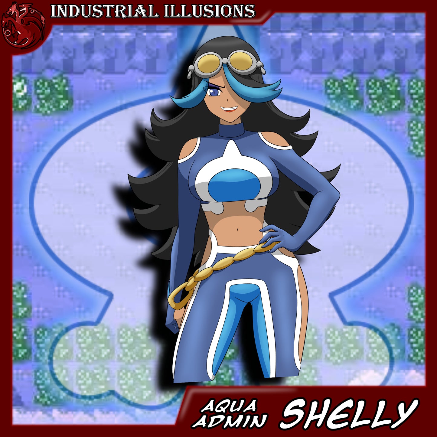 Aqua Admin Shelly Sticker