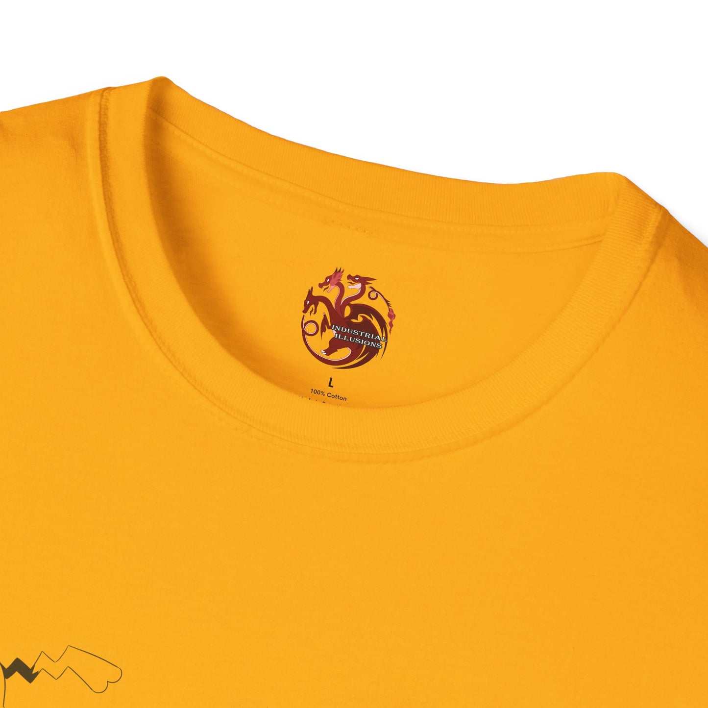 Running Pikachu Unisex Softstyle T-Shirt