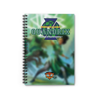 Quandrix Spiral Notebook — Strixhaven College of Numeromancy Ruled Journal