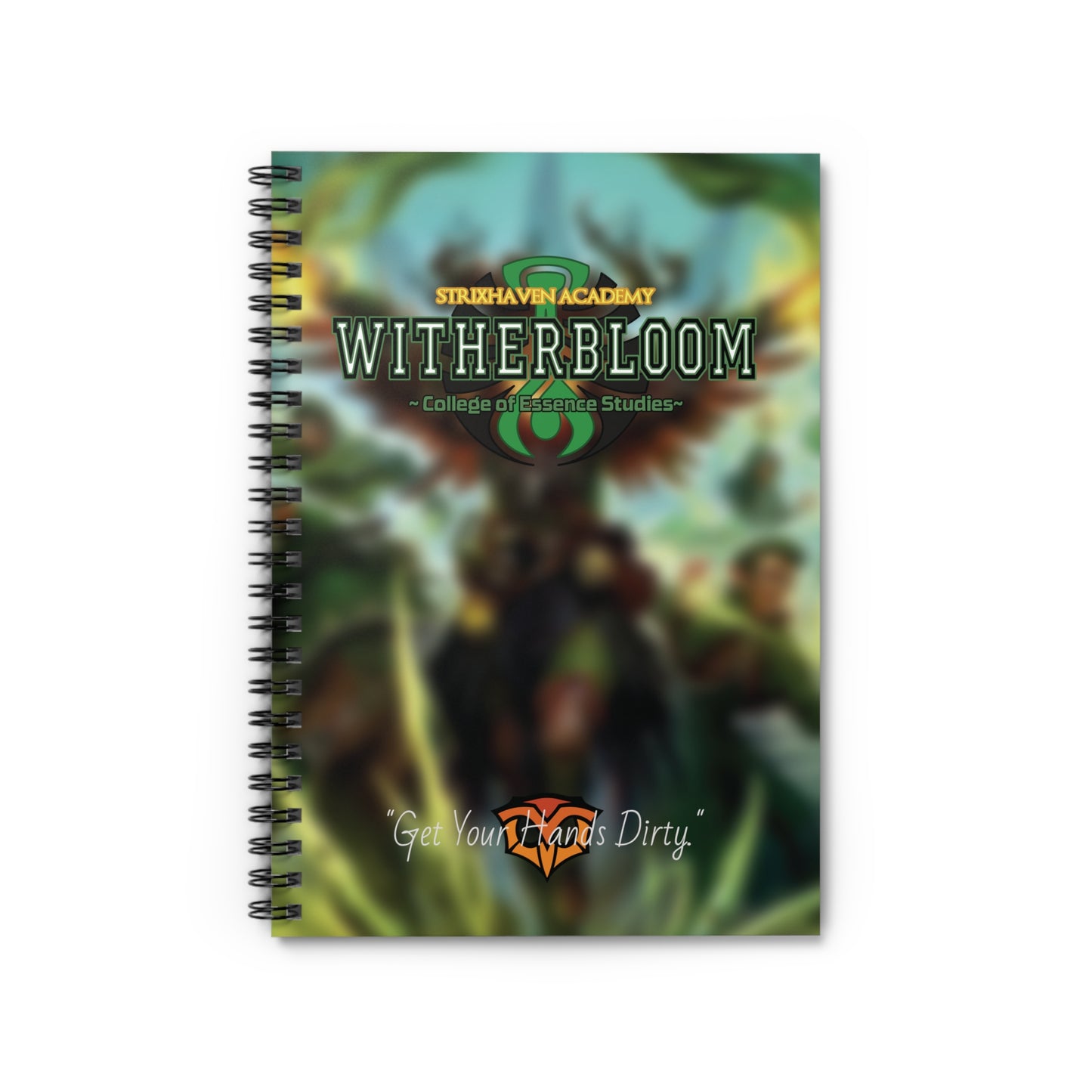Witherbloom Spiral Notebook — Strixhaven College of Essence Studies Ruled Journal