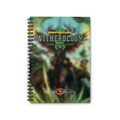 Witherbloom Spiral Notebook — Strixhaven College of Essence Studies Ruled Journal
