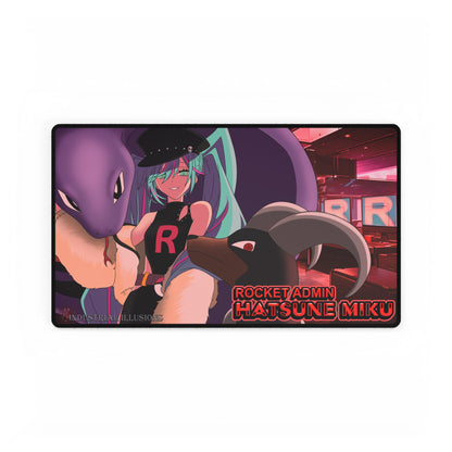Rocket Admin Miku Desk Mat