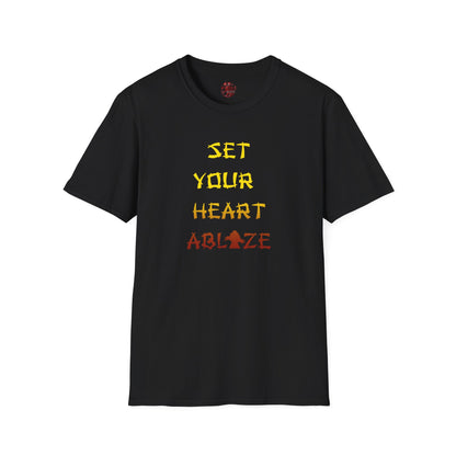 Set Your Heart Ablaze - Softstyle T-Shirt
