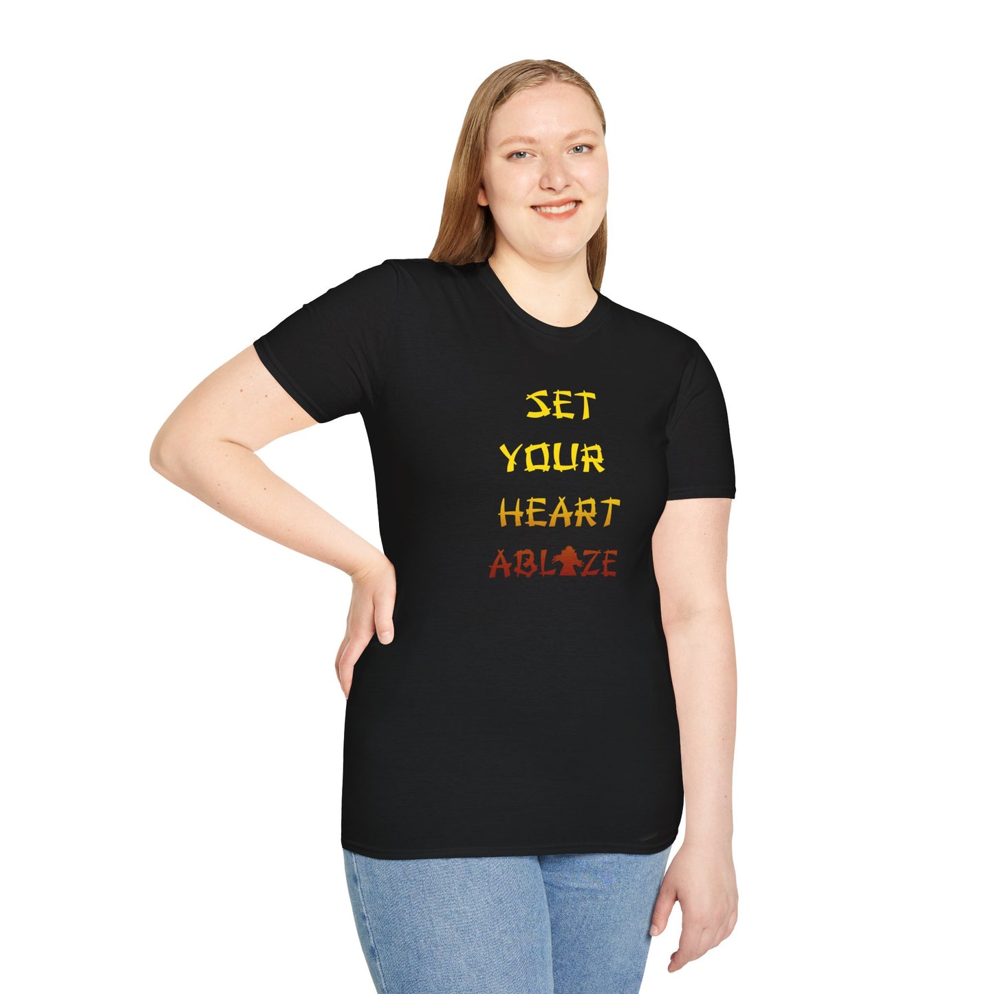 Set Your Heart Ablaze - Softstyle T-Shirt