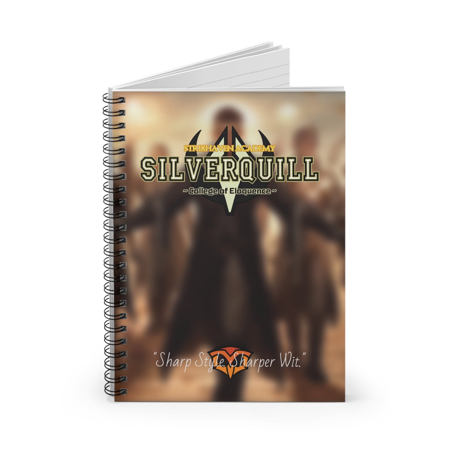 Silverquill Spiral Notebook — Strixhaven College of Eloquence Ruled Journal