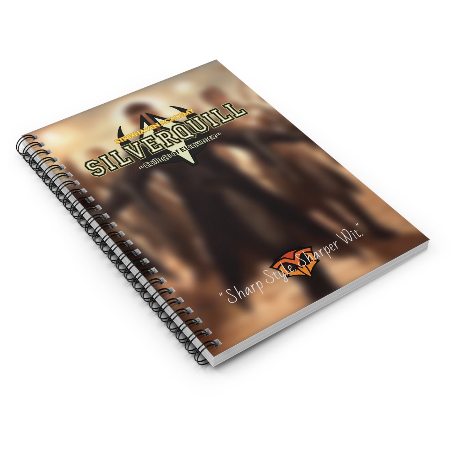 Silverquill Spiral Notebook — Strixhaven College of Eloquence Ruled Journal