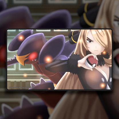 Sinnoh Region Pokemon Champion Cynthia Playmat