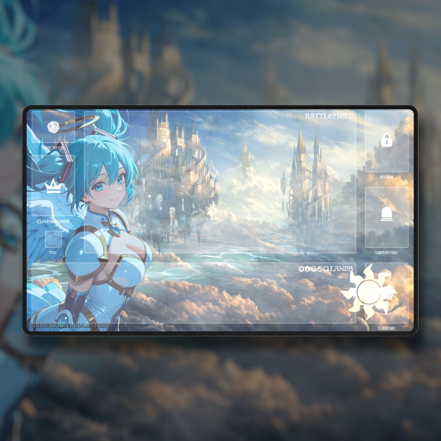 Angelic Hatsune Miku Plains Playmat