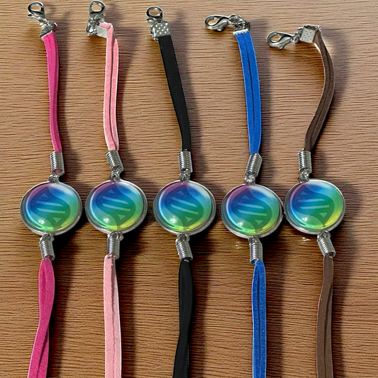 Pokemon Keystone Leather Bracelet