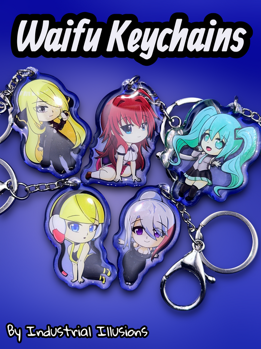 Waifu Keychains