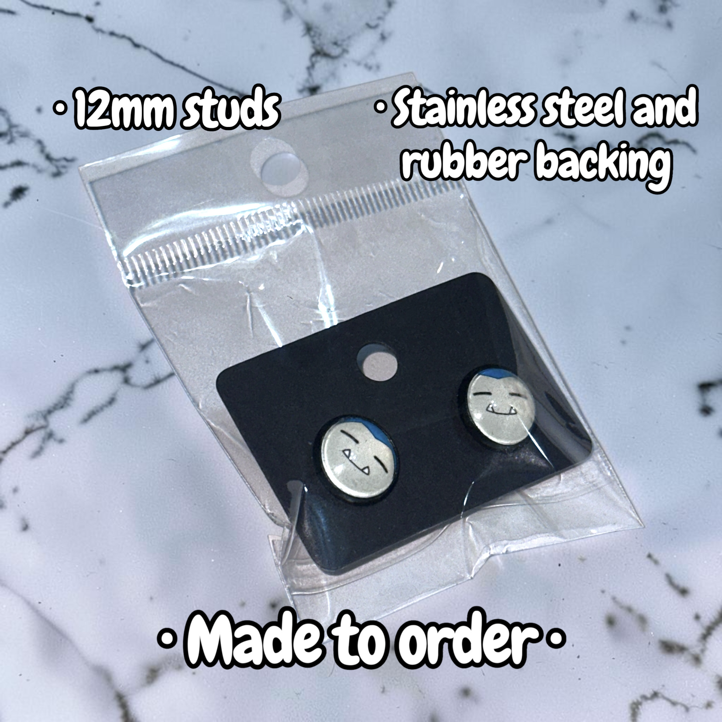 Anime Style Stud Earrings