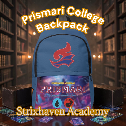 Prismari College of Elemantal Arts — Strixhaven Academy Magic Student Backpack
