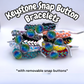 Pokemon Keystone Snap Button Bracelet