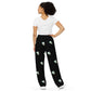 Coffee Time unisex wide-leg pants