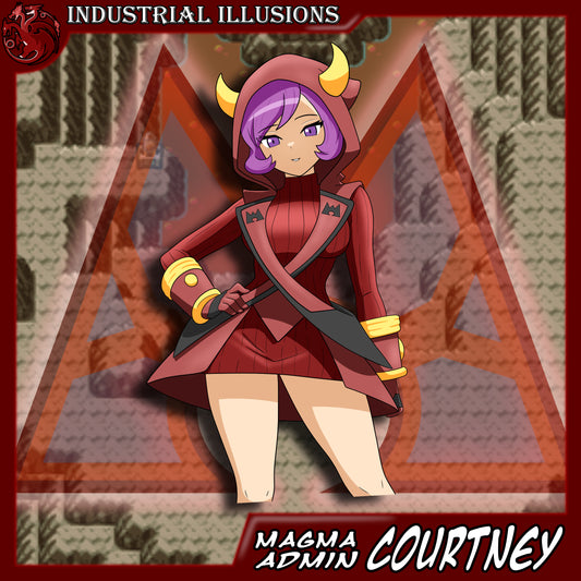 Magma Admin Courtney Sticker
