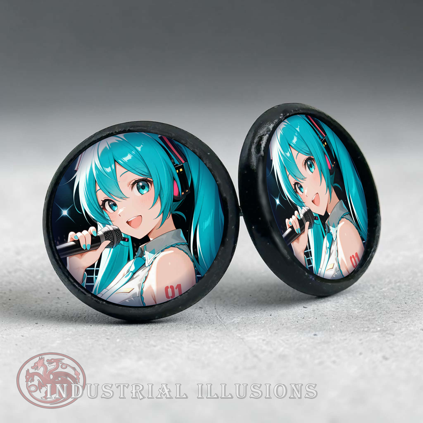 Anime Style Stud Earrings