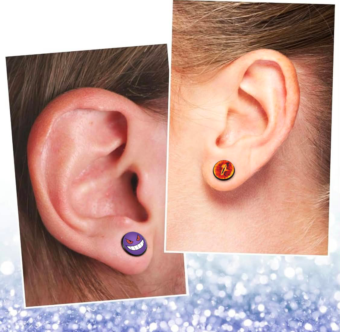 Anime Style Stud Earrings